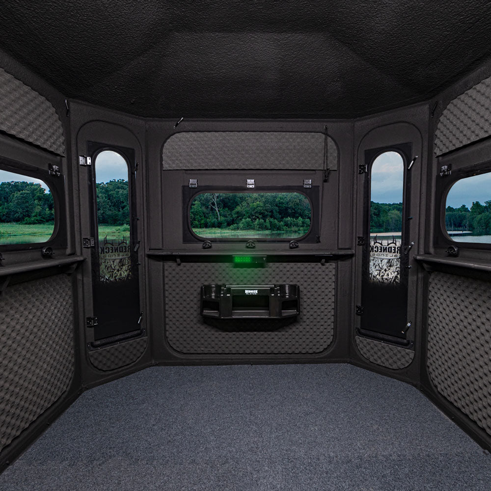 Big Country 6x7 Platinum 360 Box Blind — Interior